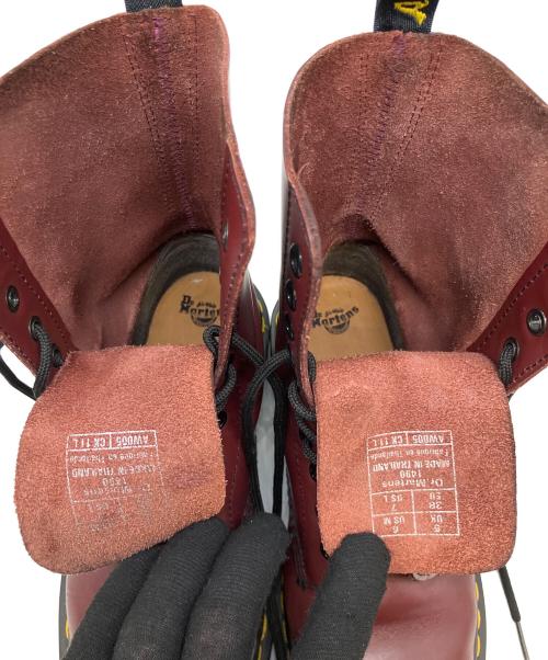 Dr.Martens（ドクターマーチン）Dr.Martens (ドクターマーチン) 1490　10ホールブーツ レッド サイズ:SIZE 24cmの古着・服飾アイテム
