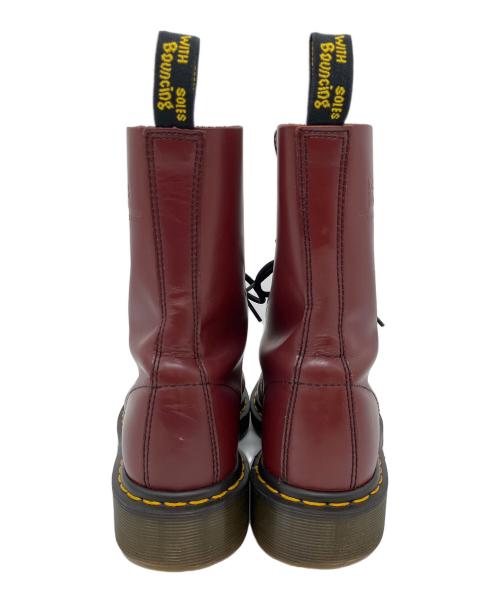Dr.Martens（ドクターマーチン）Dr.Martens (ドクターマーチン) 1490　10ホールブーツ レッド サイズ:SIZE 24cmの古着・服飾アイテム