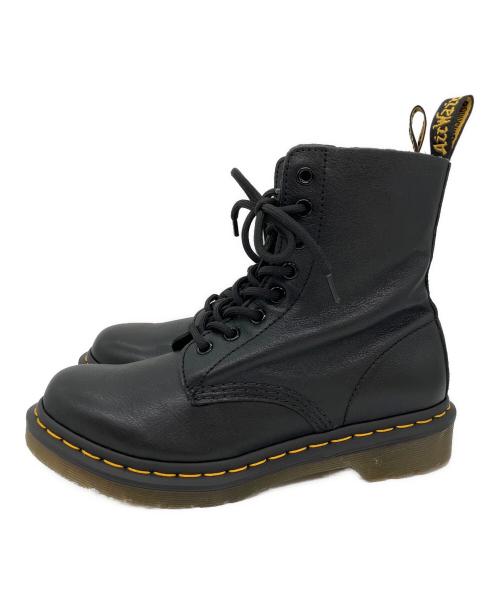 Dr.Martens（ドクターマーチン）Dr.Martens (ドクターマーチン) PASCAL　8ホールブーツ ブラック サイズ:SIZE 24cmの古着・服飾アイテム