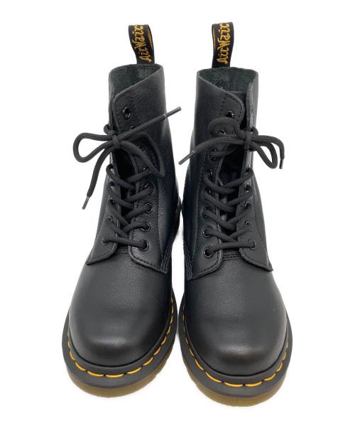 Dr.Martens（ドクターマーチン）Dr.Martens (ドクターマーチン) PASCAL　8ホールブーツ ブラック サイズ:SIZE 24cmの古着・服飾アイテム