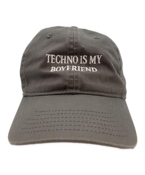 bonjour records（ボンジュールレコード）bonjour records (ボンジュールレコード) idea books (アイディアブックス) IDEA TECHNO IS MY BOYFRIEND CAP キャップ グレーの古着・服飾アイテム