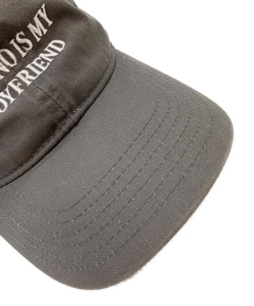 bonjour records（ボンジュールレコード）bonjour records (ボンジュールレコード) idea books (アイディアブックス) IDEA TECHNO IS MY BOYFRIEND CAP キャップ グレーの古着・服飾アイテム