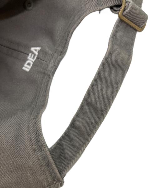 bonjour records（ボンジュールレコード）bonjour records (ボンジュールレコード) idea books (アイディアブックス) IDEA TECHNO IS MY BOYFRIEND CAP キャップ グレーの古着・服飾アイテム