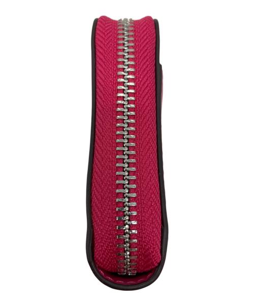 COACH（コーチ）COACH (コーチ) SNOOPY (スヌーピー) ラウンドファスナーウォレット ショッキングピンクの古着・服飾アイテム