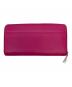 COACH (コーチ) SNOOPY (スヌーピー) ラウンドファスナーウォレット ショッキングピンク：6000円