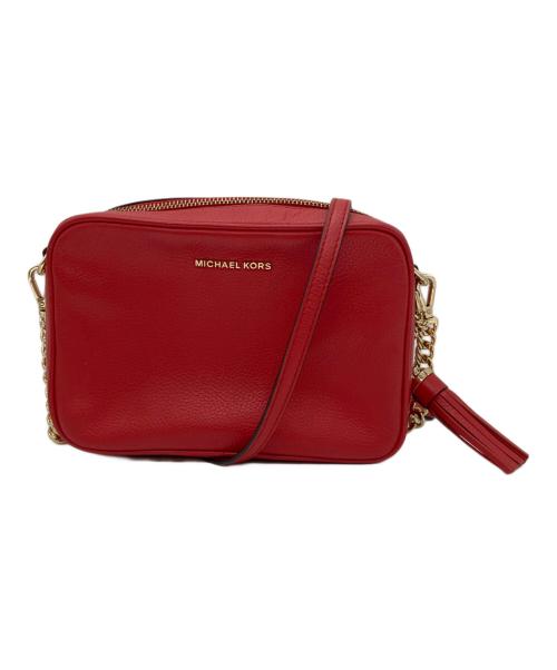 MICHAEL KORS（マイケル・コース）MICHAEL KORS (マイケル・コース) ショルダーバッグ レッドの古着・服飾アイテム