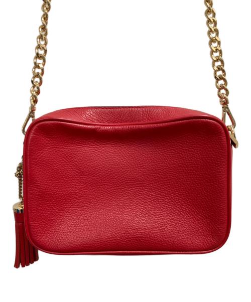 MICHAEL KORS（マイケル・コース）MICHAEL KORS (マイケル・コース) ショルダーバッグ レッドの古着・服飾アイテム