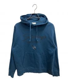 Saturdays NYC×FRAGMENT DESIGN（サタデーズ ニューヨーク×フラグメントデザイン）の古着「プルオーバーパーカー」｜ブルー