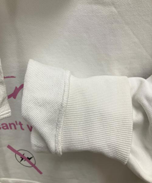 Saturdays NYC（サタデーズ ニューヨーク）Saturdays NYC (サタデーズ ニューヨーク) FRAGMENT DESIGN (フラグメントデザイン) プルオーバーパーカー ホワイト サイズ:SIZE Mの古着・服飾アイテム