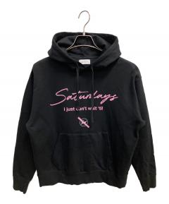 mサイズ シークエル SEQUEL ロゴ刺繍プルオーバーパーカー 中古・古着通販】SEQUEL (シークエル) チェーンステッチロゴパーカー