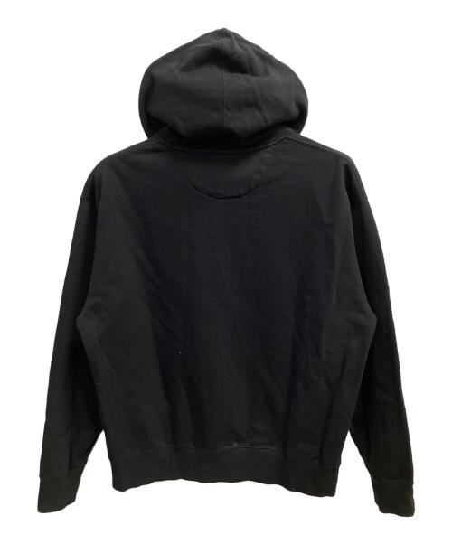 Saturdays NYC（サタデーズ ニューヨーク）Saturdays NYC (サタデーズ ニューヨーク) FRAGMENT DESIGN (フラグメントデザイン) プルオーバーパーカー ブラック×ピンク サイズ:SIZE Mの古着・服飾アイテム