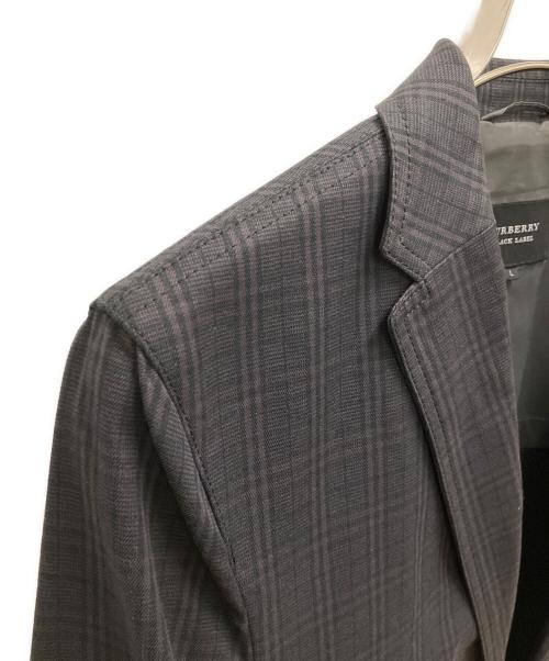 BURBERRY BLACK LABEL（バーバリーブラックレーベル）BURBERRY BLACK LABEL (バーバリーブラックレーベル) テーラードジャケット ブラック サイズ:SIZE Lの古着・服飾アイテム
