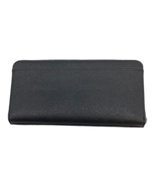 MICHAEL KORS（マイケル・コース）MICHAEL KORS (マイケル・コース) COOPER サフィアーノ レザー ジップアラウンド ウォレット 長財布 ブラックの古着・服飾アイテム