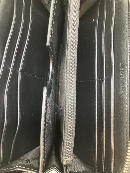 MICHAEL KORS（マイケル・コース）MICHAEL KORS (マイケル・コース) COOPER サフィアーノ レザー ジップアラウンド ウォレット 長財布 ブラックの古着・服飾アイテム