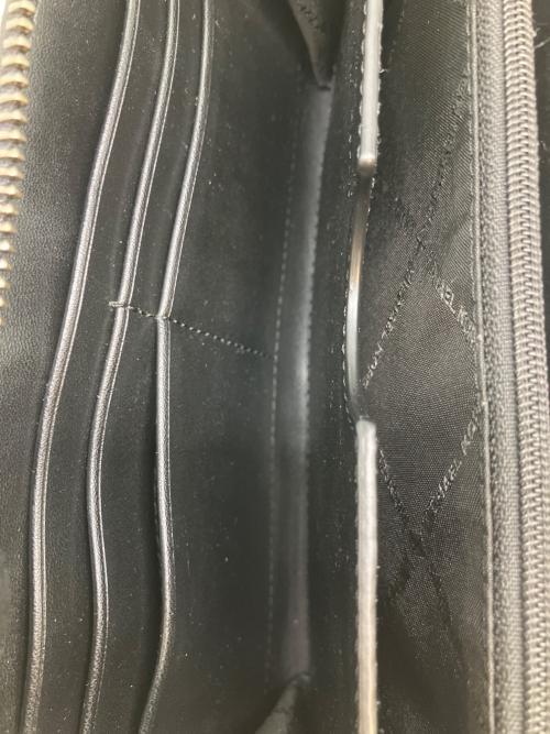 MICHAEL KORS（マイケル・コース）MICHAEL KORS (マイケル・コース) COOPER サフィアーノ レザー ジップアラウンド ウォレット 長財布 ブラックの古着・服飾アイテム