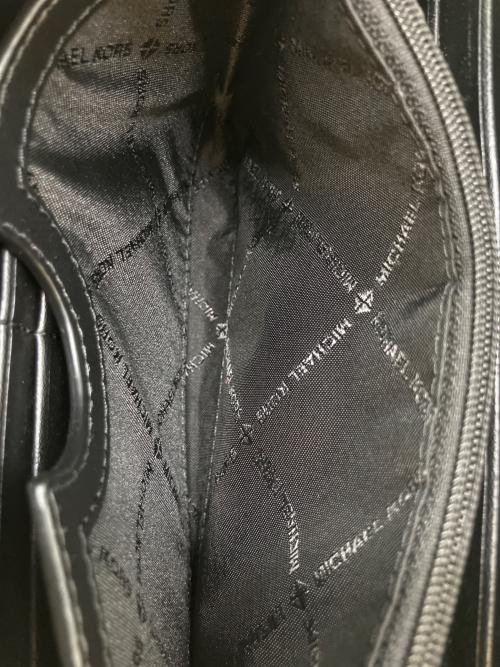 MICHAEL KORS（マイケル・コース）MICHAEL KORS (マイケル・コース) COOPER サフィアーノ レザー ジップアラウンド ウォレット 長財布 ブラックの古着・服飾アイテム