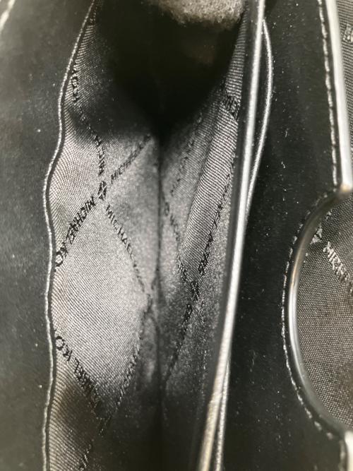 MICHAEL KORS（マイケル・コース）MICHAEL KORS (マイケル・コース) COOPER サフィアーノ レザー ジップアラウンド ウォレット 長財布 ブラックの古着・服飾アイテム