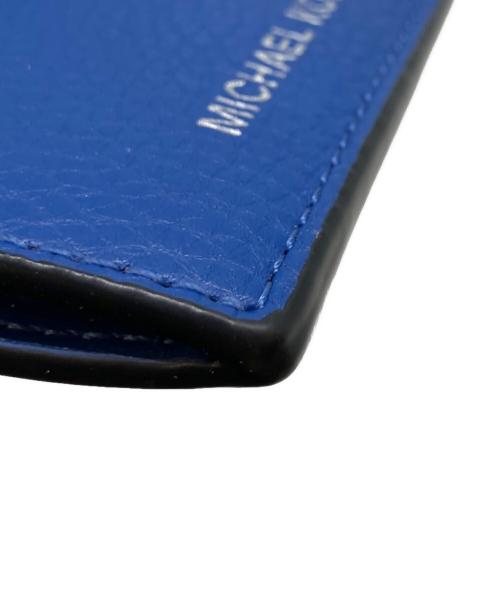 MICHAEL KORS（マイケル・コース）MICHAEL KORS (マイケル・コース) カードケース ブルーの古着・服飾アイテム