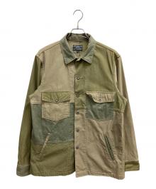 STUDIO D'ARTISAN（ステュディオダルチザン）の古着「アーミーサープラスジャケット」｜カーキ