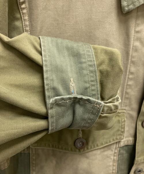 STUDIO D'ARTISAN（ステュディオダルチザン）STUDIO D'ARTISAN (ステュディオダルチザン) アーミーサープラスジャケット カーキ サイズ:SIZE 44の古着・服飾アイテム