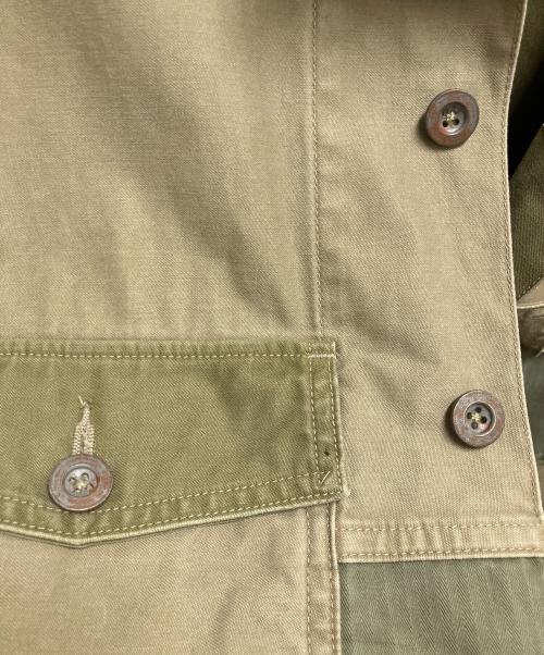 STUDIO D'ARTISAN（ステュディオダルチザン）STUDIO D'ARTISAN (ステュディオダルチザン) アーミーサープラスジャケット カーキ サイズ:SIZE 44の古着・服飾アイテム