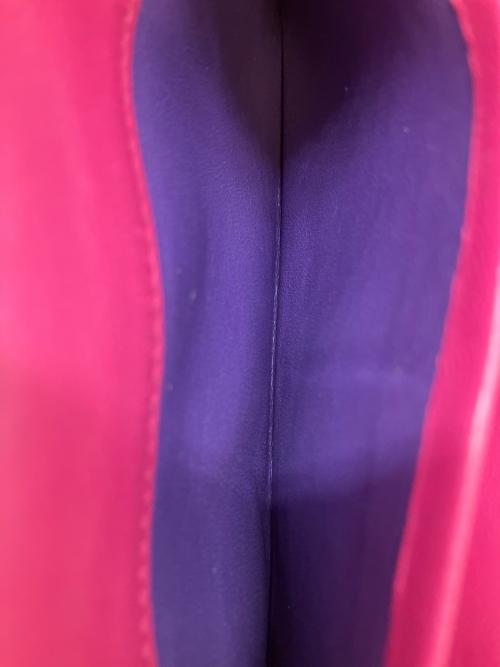 BVLGARI（ブルガリ）BVLGARI (ブルガリ) フラップ長財布 パープルの古着・服飾アイテム