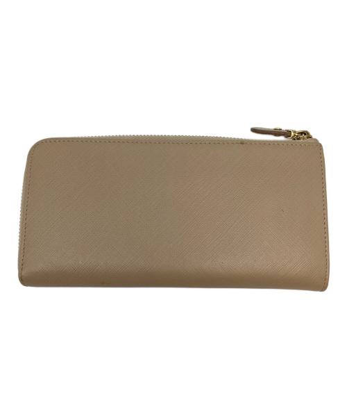 Salvatore Ferragamo（サルヴァトーレ フェラガモ）Salvatore Ferragamo (サルヴァトーレ フェラガモ) ヴァラリボン 長財布 アイボリーの古着・服飾アイテム