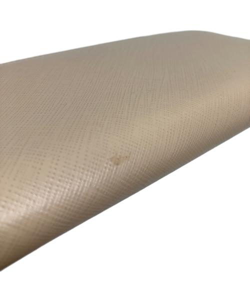 Salvatore Ferragamo（サルヴァトーレ フェラガモ）Salvatore Ferragamo (サルヴァトーレ フェラガモ) ヴァラリボン 長財布 アイボリーの古着・服飾アイテム