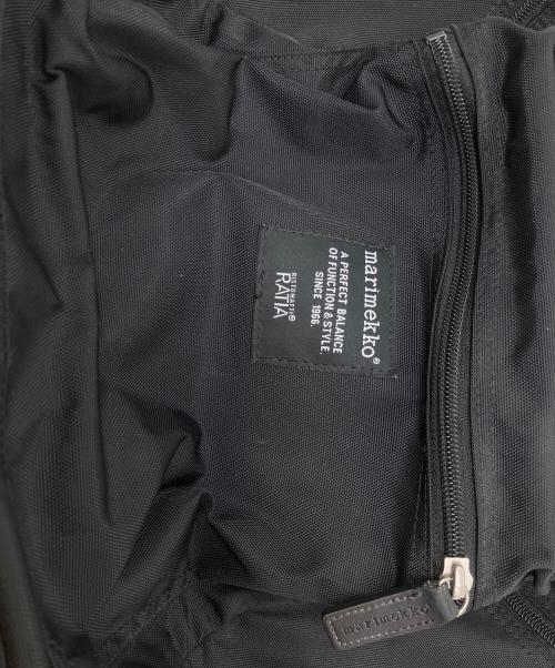 marimekko（マリメッコ）marimekko (マリメッコ) リュック ブラックの古着・服飾アイテム