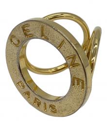 CELINE（セリーヌ）の古着「スカーフリング」｜ゴールド