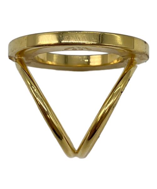 CELINE（セリーヌ）CELINE (セリーヌ) スカーフリング ゴールドの古着・服飾アイテム