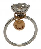 Pledgeプレッジ）の古着「NIWAKA　ストーン付きリング」｜シルバー