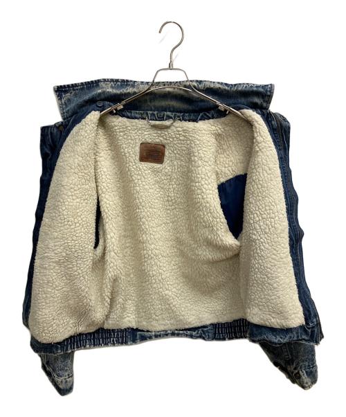 LEVI'S（リーバイス）LEVI'S (リーバイス) 裏ボアデニムジャケット ブラウン サイズ:SIZE Mの古着・服飾アイテム