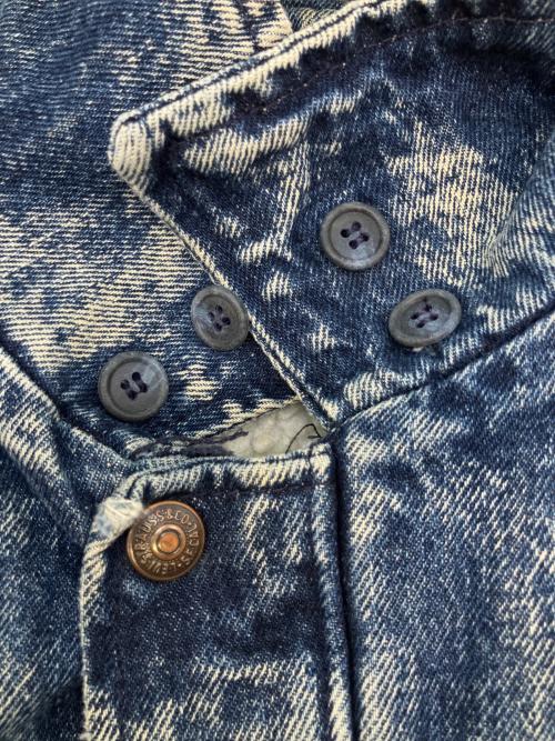 LEVI'S（リーバイス）LEVI'S (リーバイス) 裏ボアデニムジャケット ブラウン サイズ:SIZE Mの古着・服飾アイテム