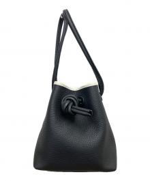 VASIC（ヴァジック）の古着「巾着バッグ」｜ブラック×ホワイト