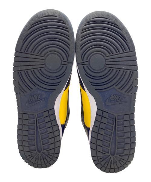 NIKE（ナイキ）NIKE (ナイキ) Dunk High Retro SE イエロー×ネイビー サイズ:SIZE 30cmの古着・服飾アイテム