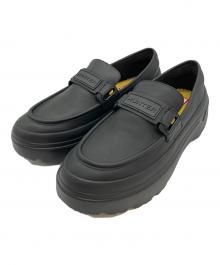 HUNTER（ハンター）の古着「リファインド エクスプローラー フラットフォーム ローファー」｜ブラック