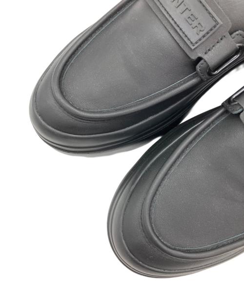 HUNTER（ハンター）HUNTER (ハンター) リファインド エクスプローラー フラットフォーム ローファー ブラック サイズ:SIZE 26cmの古着・服飾アイテム