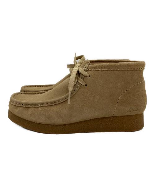 CLARKS（クラークス）CLARKS (クラークス) ワラビー ブーツ ベージュ サイズ:SIZE 24.5cmの古着・服飾アイテム