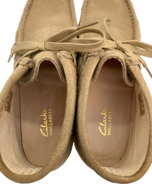 CLARKS（クラークス）CLARKS (クラークス) ワラビー ブーツ ベージュ サイズ:SIZE 24.5cmの古着・服飾アイテム
