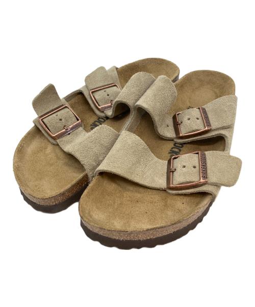 BIRKENSTOCK（ビルケンシュトック）BIRKENSTOCK (ビルケンシュトック) Arizona コンフォートサンダル ベージュ サイズ:SIZE 24.5cmの古着・服飾アイテム