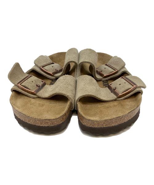 BIRKENSTOCK（ビルケンシュトック）BIRKENSTOCK (ビルケンシュトック) Arizona コンフォートサンダル ベージュ サイズ:SIZE 24.5cmの古着・服飾アイテム