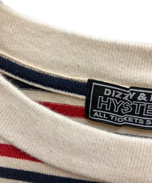 Hysteric Glamour（ヒステリックグラマー）Hysteric Glamour (ヒステリックグラマー) VIXEN GIRL 長袖Tシャツ トリコロールカラー サイズ:SIZE Mの古着・服飾アイテム