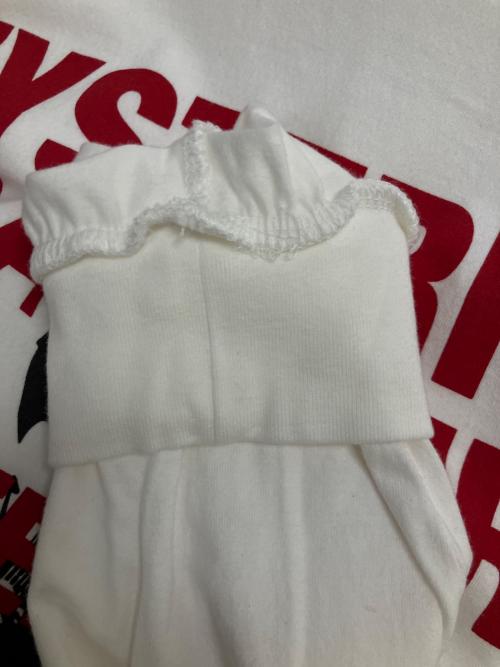 Hysteric Glamour（ヒステリックグラマー）Hysteric Glamour (ヒステリックグラマー) KEEP MUSIC 長袖Tシャツ ホワイト×レッド サイズ:SIZE Mの古着・服飾アイテム