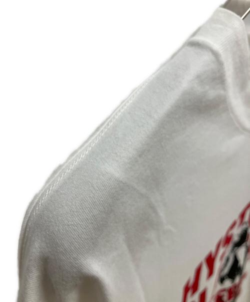 Hysteric Glamour（ヒステリックグラマー）Hysteric Glamour (ヒステリックグラマー) KEEP MUSIC 長袖Tシャツ ホワイト×レッド サイズ:SIZE Mの古着・服飾アイテム