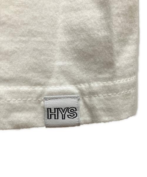 Hysteric Glamour（ヒステリックグラマー）Hysteric Glamour (ヒステリックグラマー) KEEP MUSIC 長袖Tシャツ ホワイト×レッド サイズ:SIZE Mの古着・服飾アイテム