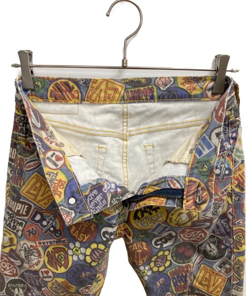 Hysteric Glamour（ヒステリックグラマー）Hysteric Glamour (ヒステリックグラマー) 総柄パンツ マルチカラー サイズ:SIZE 63.5cm (W25)の古着・服飾アイテム