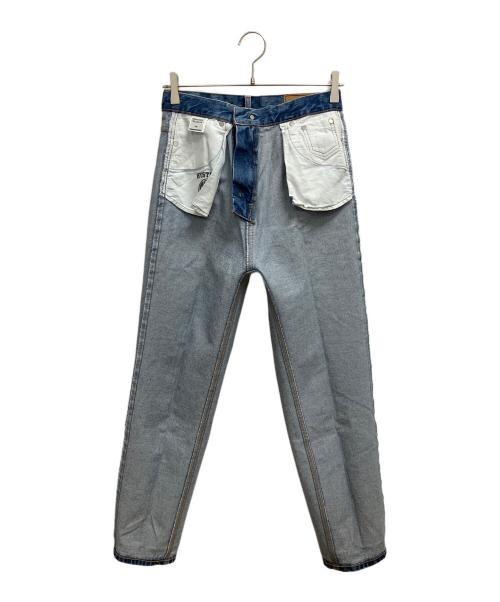 Hysteric Glamour（ヒステリックグラマー）Hysteric Glamour (ヒステリックグラマー) テーパードデニムパンツ インディゴ サイズ:SIZE 66cm (W26)の古着・服飾アイテム