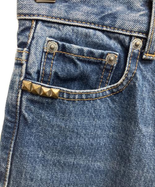 Hysteric Glamour（ヒステリックグラマー）Hysteric Glamour (ヒステリックグラマー) テーパードデニムパンツ インディゴ サイズ:SIZE 66cm (W26)の古着・服飾アイテム