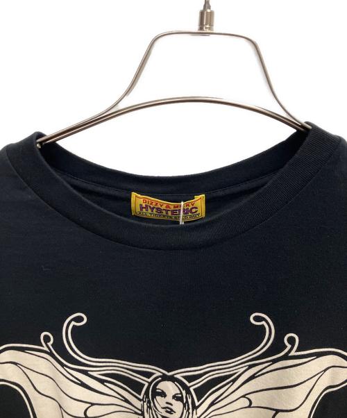 Hysteric Glamour（ヒステリックグラマー）Hysteric Glamour (ヒステリックグラマー) LEVITATED GIRL オーバーサイズTシャツ ブラック サイズ:SIZE Free 未使用品の古着・服飾アイテム